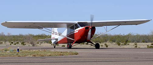 Piper J4A Cub NC26894, Cactus Fly-in, March 3, 2012